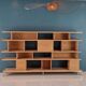 Ethnicraft solid oak library design