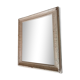 Antique 19th century mirror in carved solid wood 65*54cm