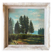 Tableau HST "Landscape of the Vosges" by Thiebaud Chapelle du Motiron Val-d'Ajol