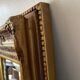 Gilded resin mirror Louis XV H47 X L42 style