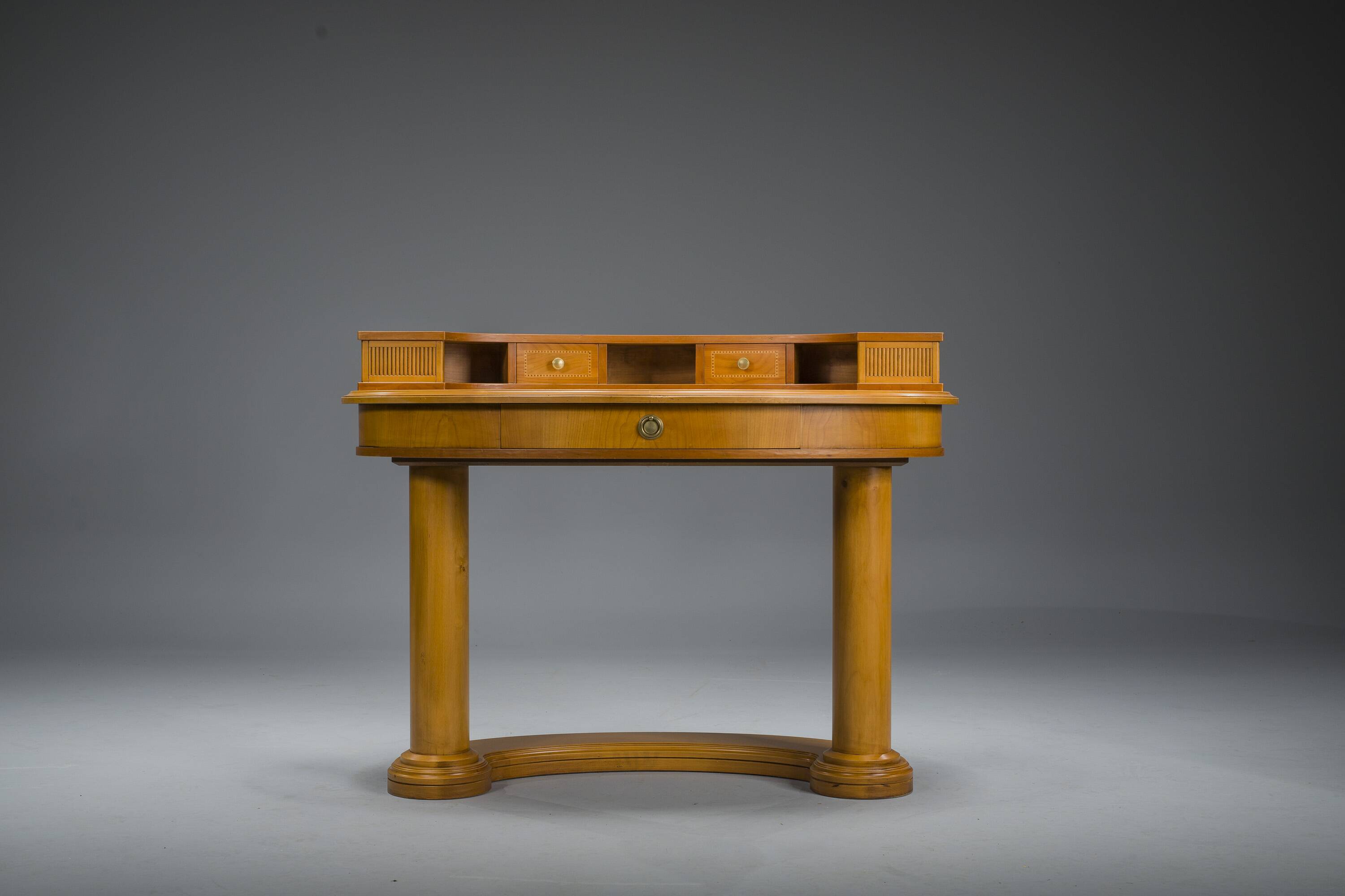 Biedermeier Dressing Table and Armchair from Selva, Italy, Set of 2