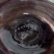Blown glass round vase, signed Jean-Claude Novaro.