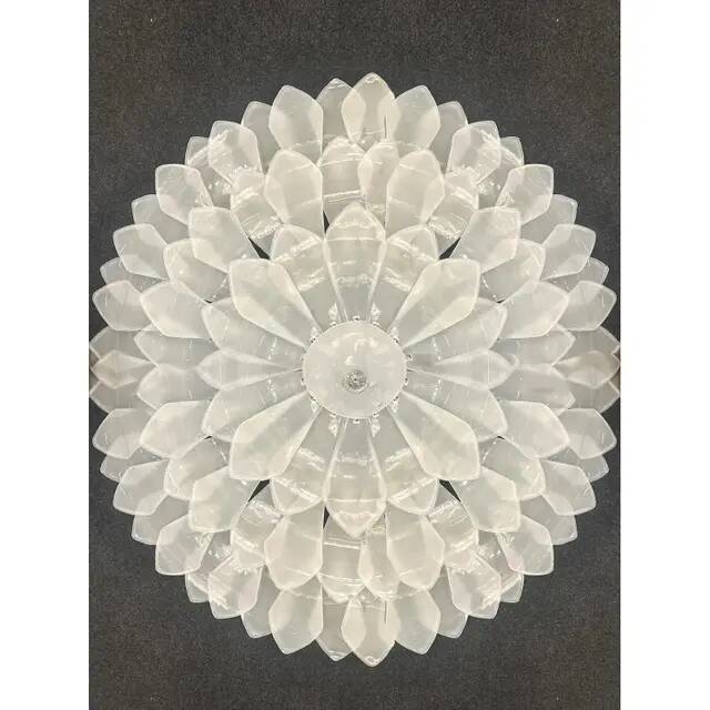 Artistic Sanded Glass Flush Mount by Simoeng for Simoeng