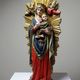 Antique statuette of the Virgin Mary of Perpetual Help, Roman cardboard, Raffl, Paris