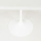 Round marble Tulip dining table by Eero Saarinen, 2000s