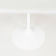 Table à manger ronde tulipe en marbre par Eero Saarinen, années 2000