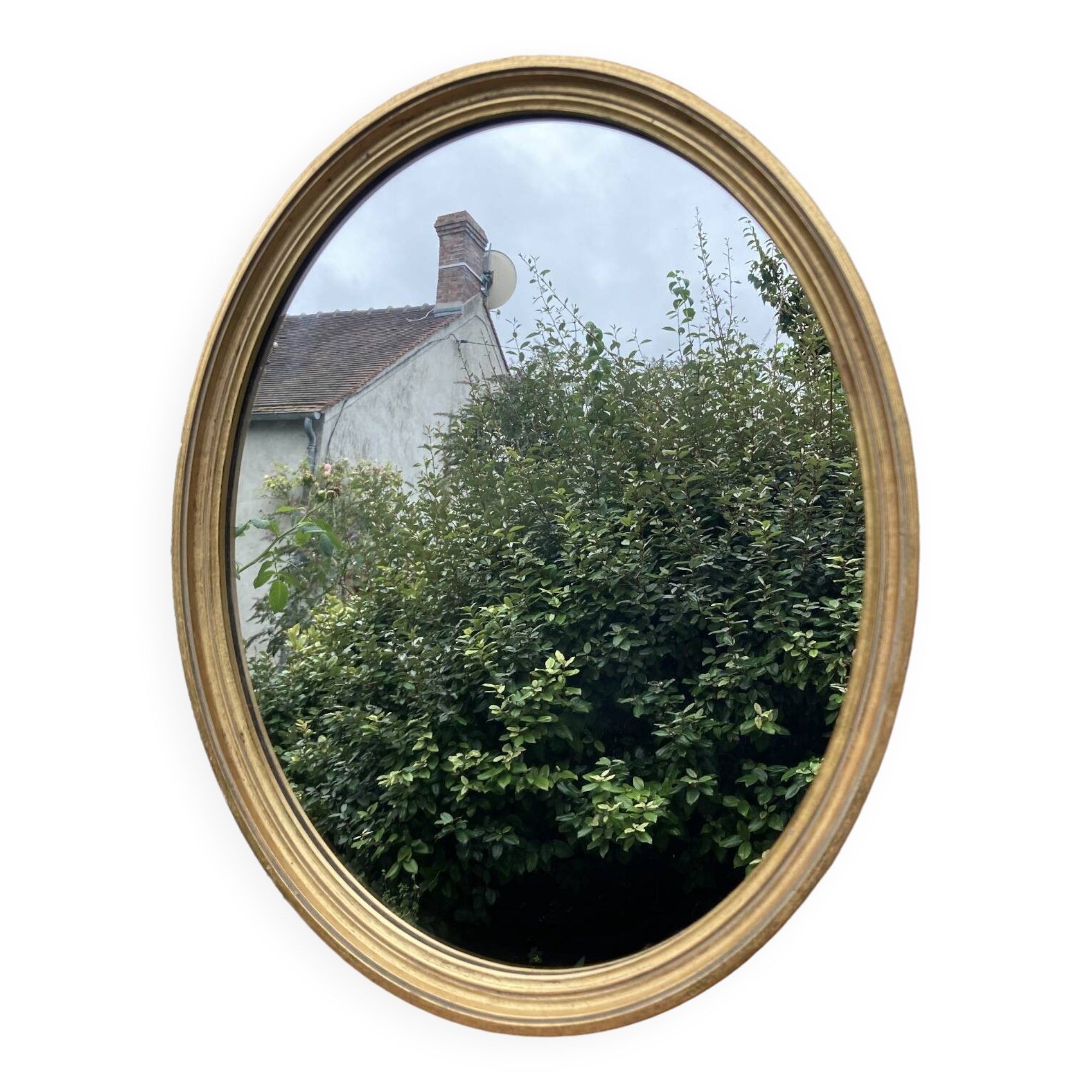 Miroir ancien doré