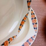 7 assiettes creuses vintage