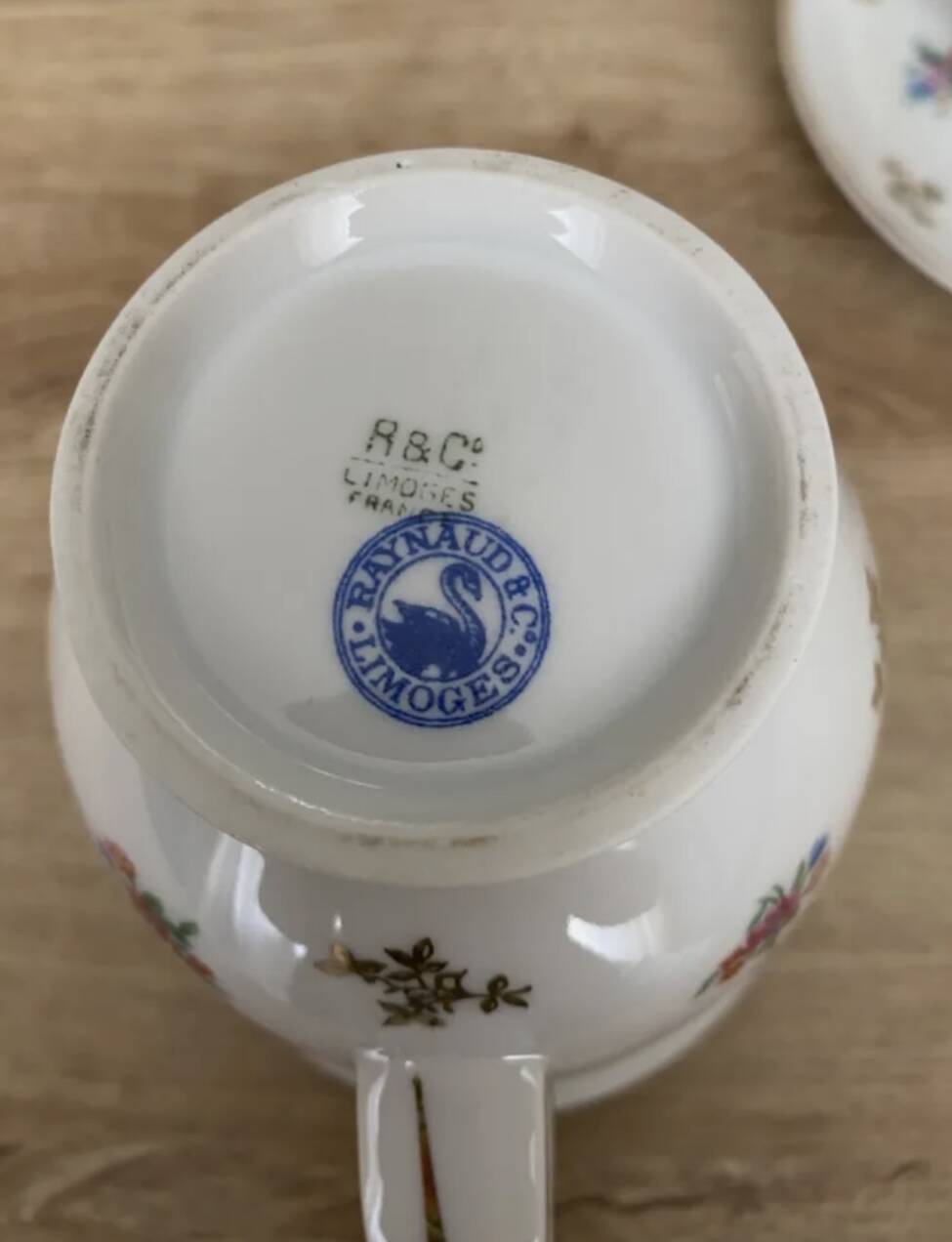 Raynaud porcelain tea service 27 pieces