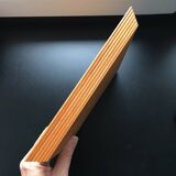 Vintage Danish 9 Candle Wooden Candle Holder