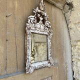 Miroir bois sculpté