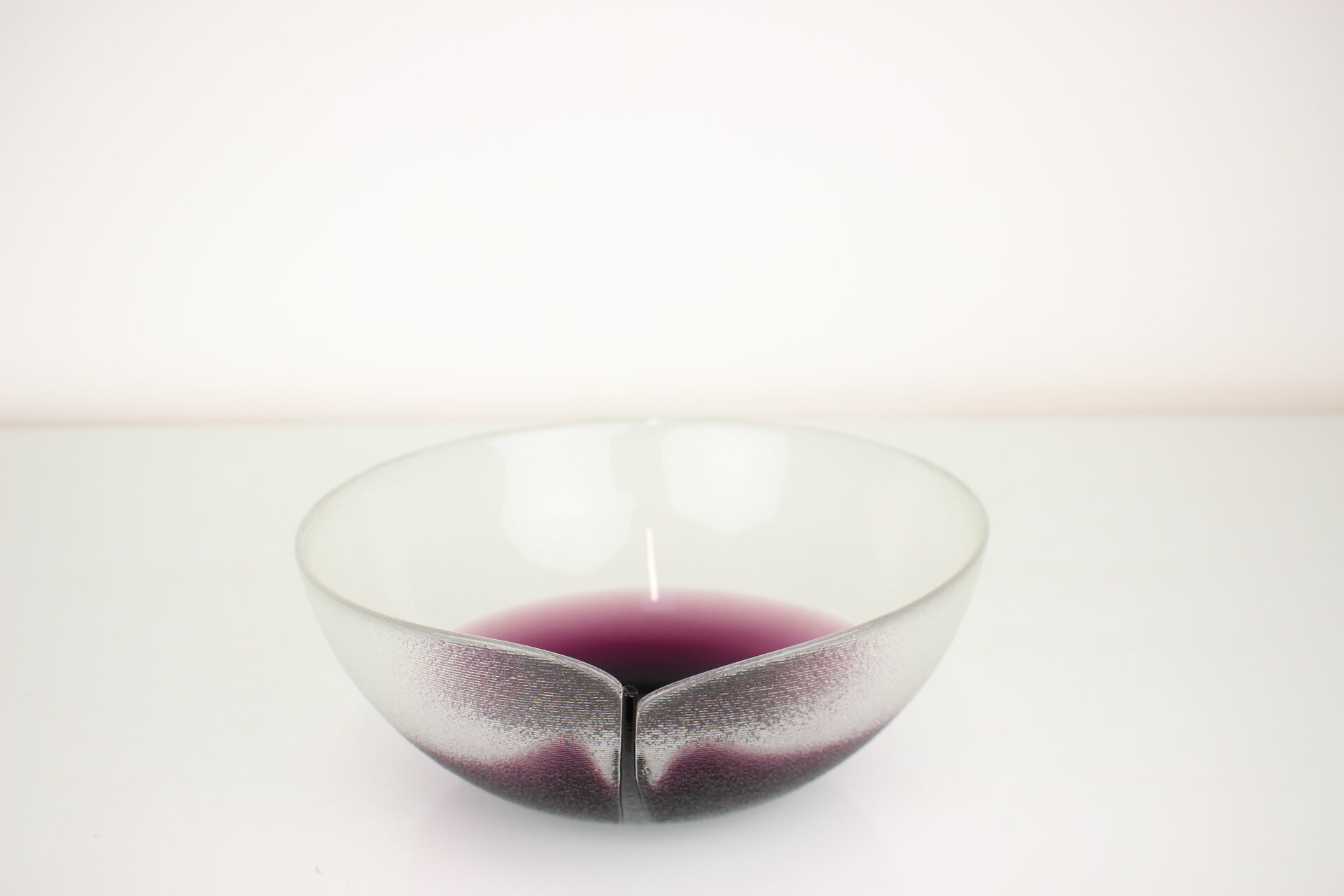 Mid-Century Bowl Designed by Jiri Suhajek for Crystalex , 1970's