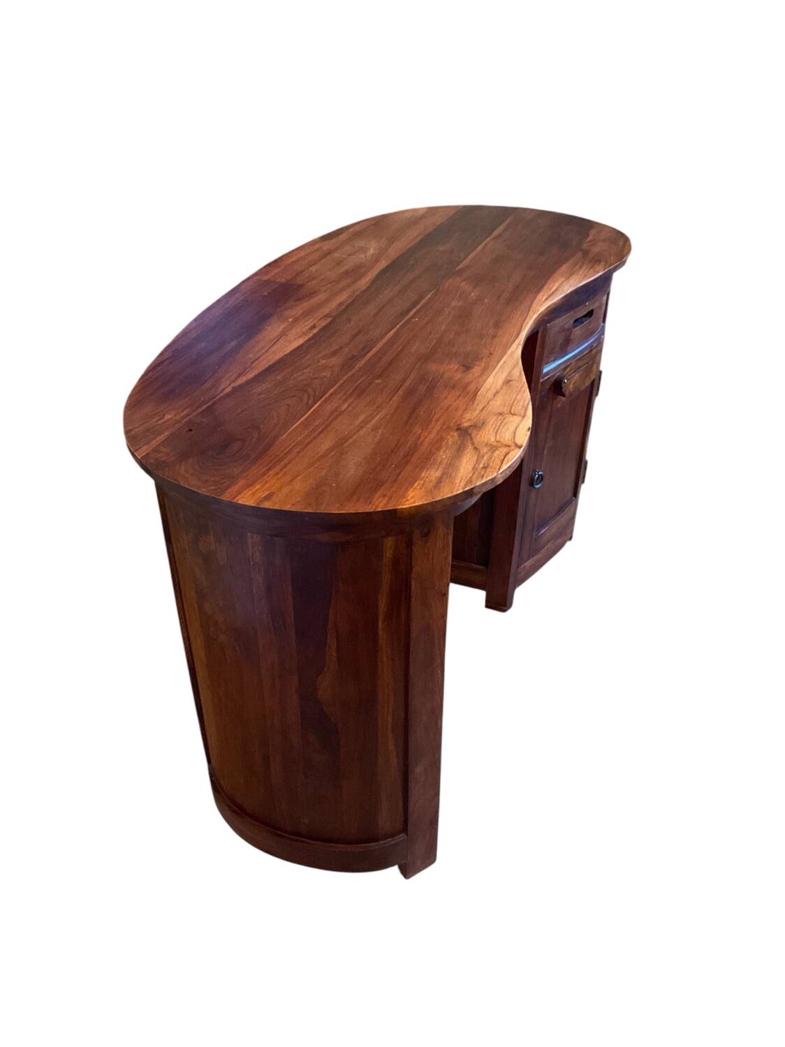 Bean wood desk