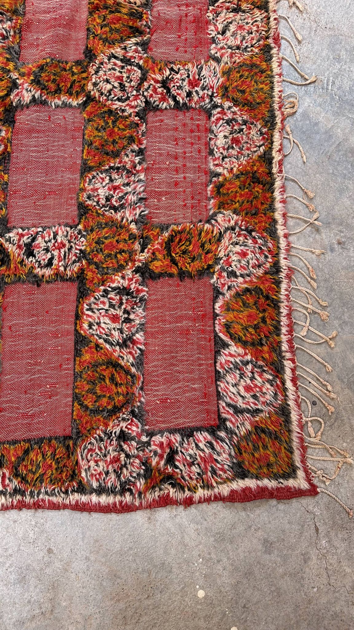 Tapis marocain kilim zayan - 249 x 191 cm