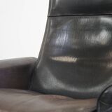 Vintage Leather Design Armchair by De Sede, Model DS50