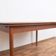 Mid-century danish teak extendable dining table, 1960