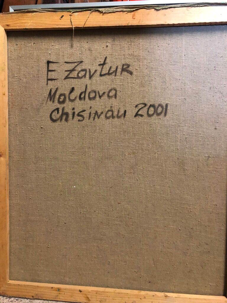 Oil on canvas signed eudochia zavtur
