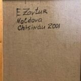 Oil on canvas signed eudochia zavtur