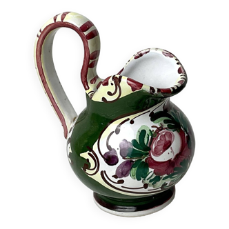 Small hand painted pitcher