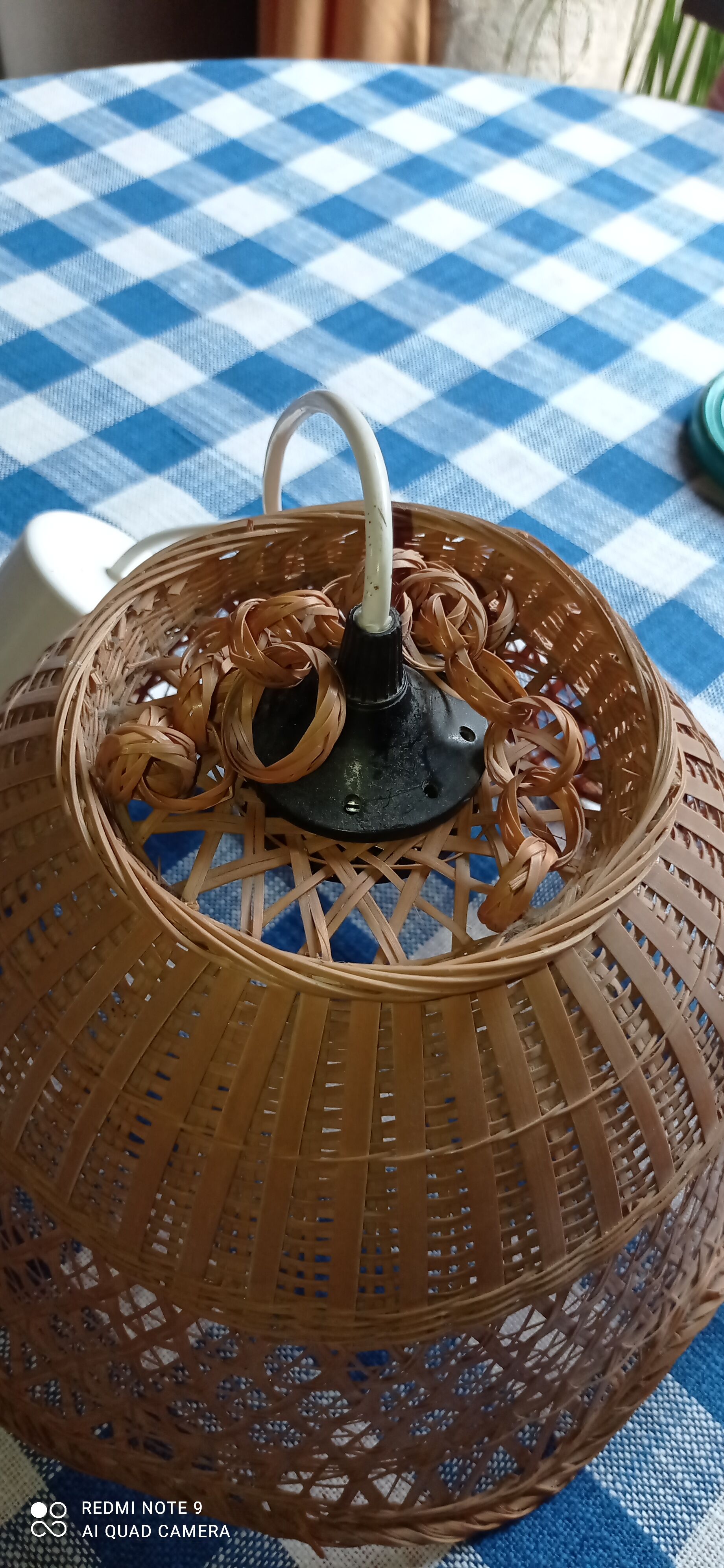 Rattan suspension