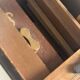 Vintage 1960 cigarette holder wooden dispenser Japan groom - 12 x 9 cm