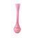 Vase soliflore en pâte de verre rose