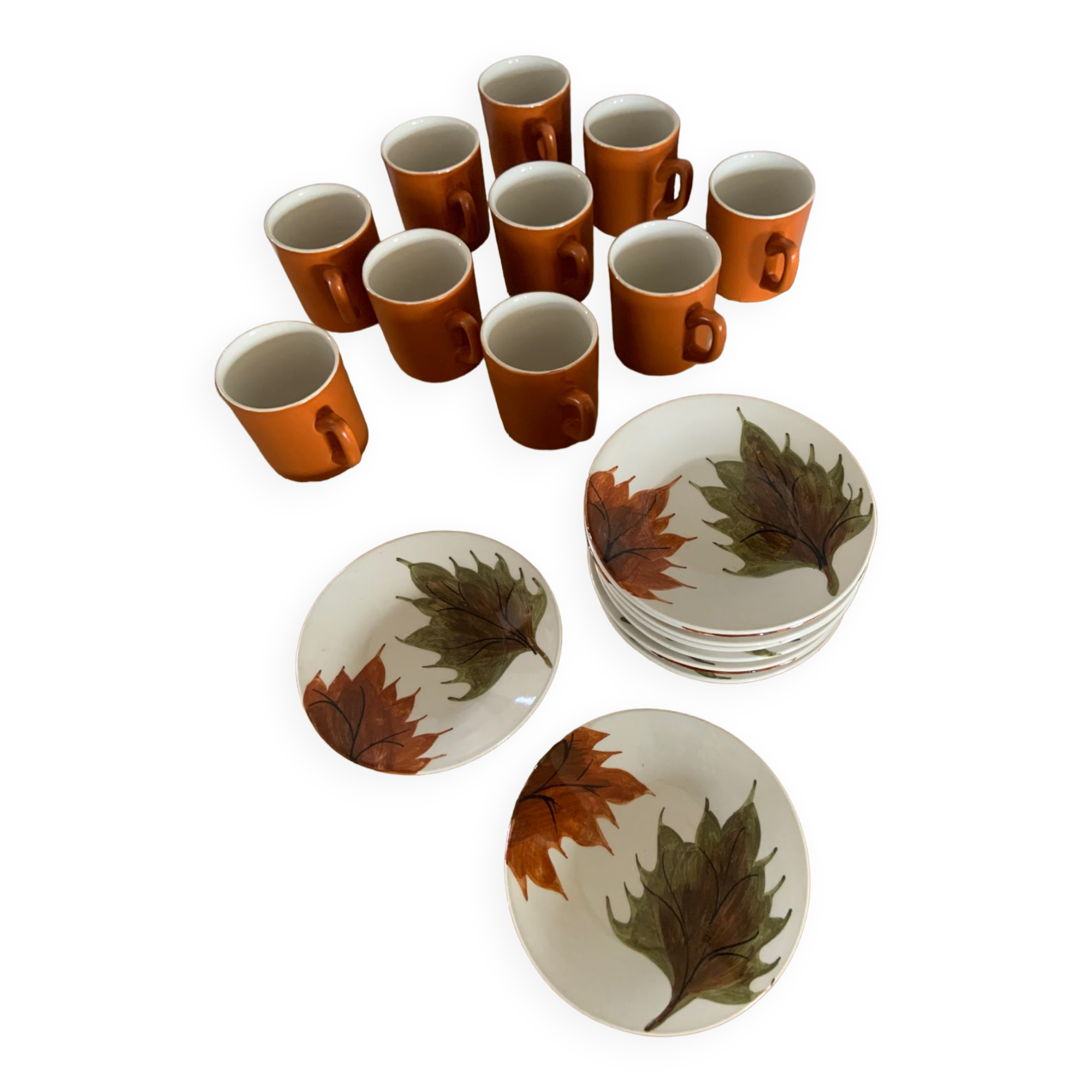 Oven King Italy coffee cups and sub-cups