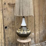 G Pelletier ceramic lamp