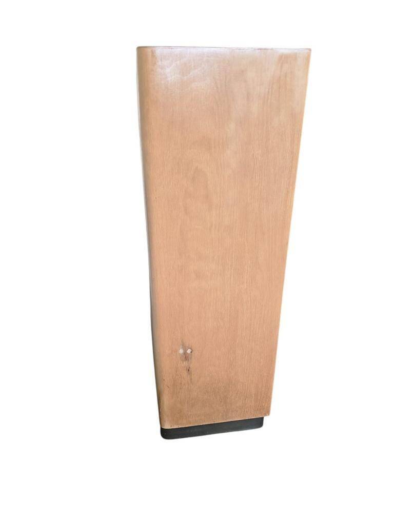 Vintage wooden filing cabinet / roller shutter cabinet