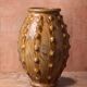 Glazed terracotta reserve jar with bulges