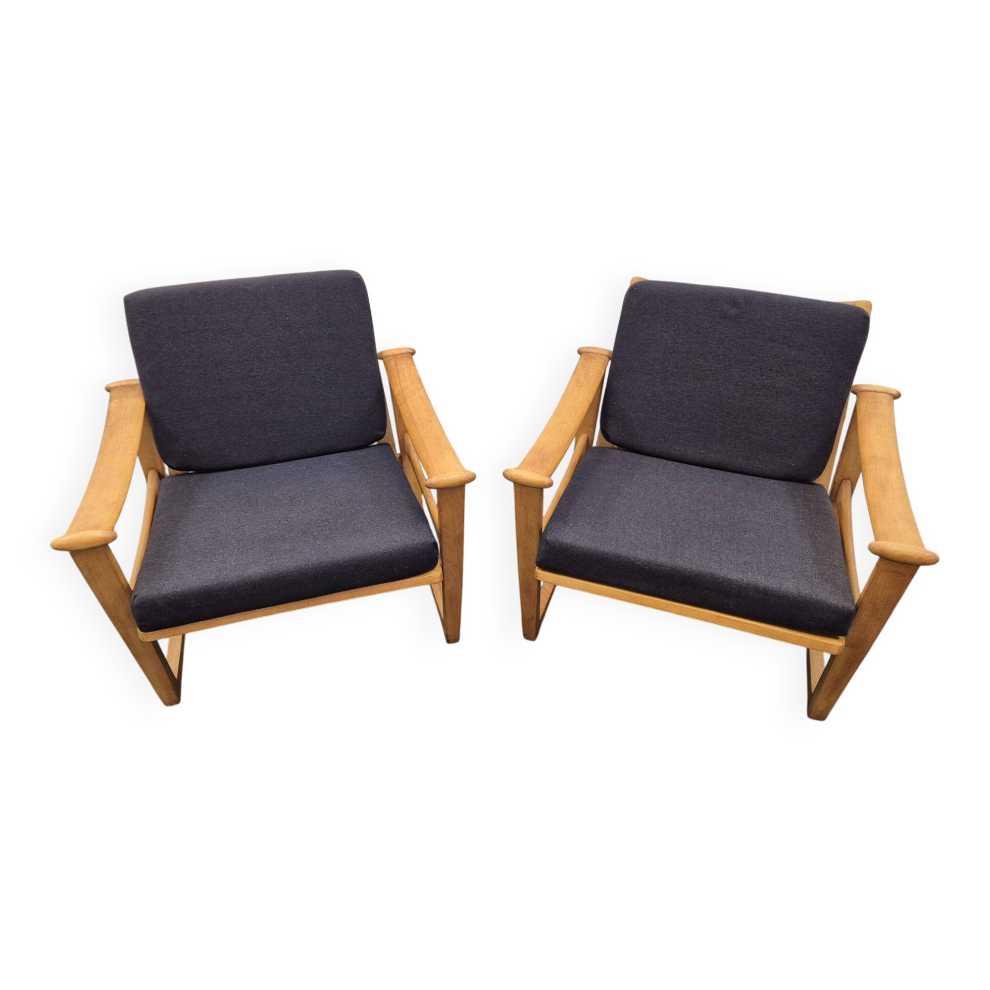 Fauteuils scandinaves M.Nissen