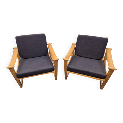 Fauteuils scandinaves M.Nissen