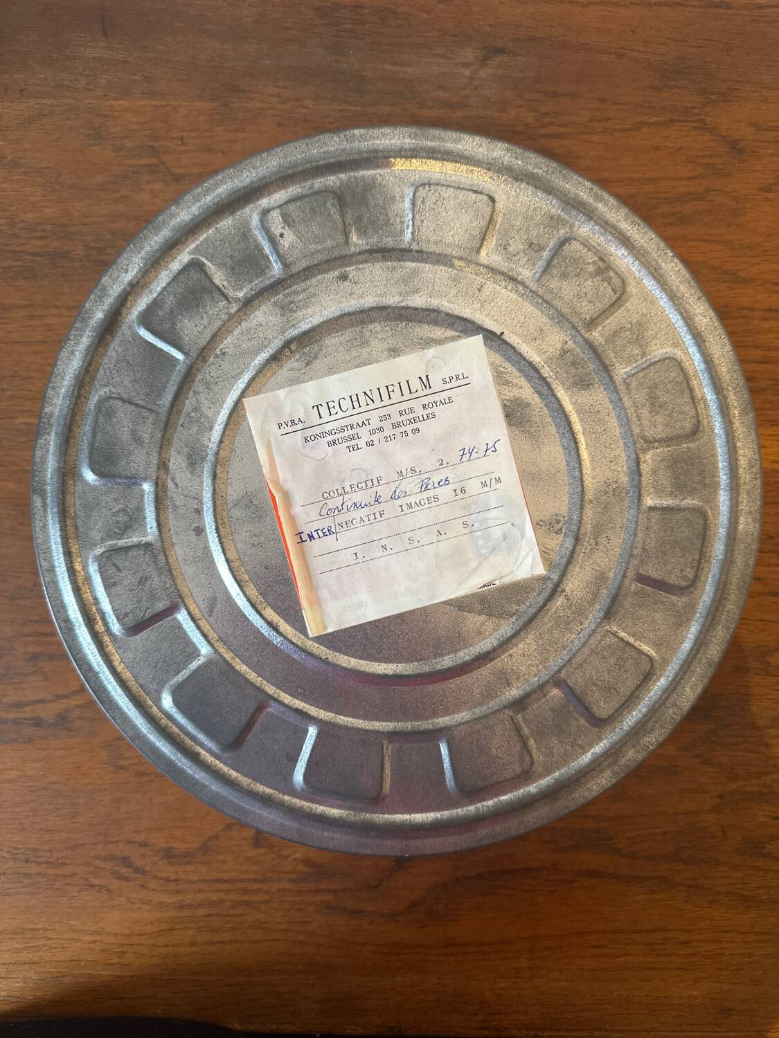 Cinema film reel box