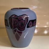 Vase violet de O. Larrieu