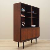 Bibliothèque en palissandre, design danois, années 1970, fabricant : Omann Jun