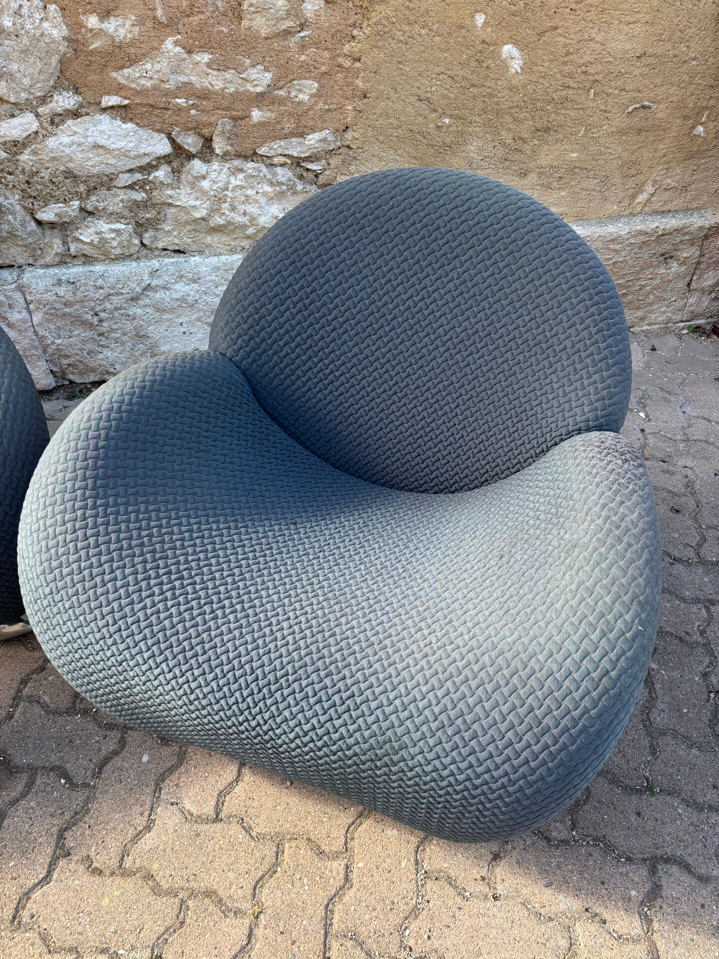 Pair of design armchairs Papageno Jan Armgardt Leolux