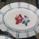 Lots dishes digoin sarreguemines, 7 flat plates, 4 plates hollow, tureen, oval dish