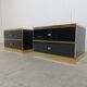 Pair of bedside cabinets, 1970s