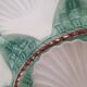 Ceramic scallop serving dish / Barbotine