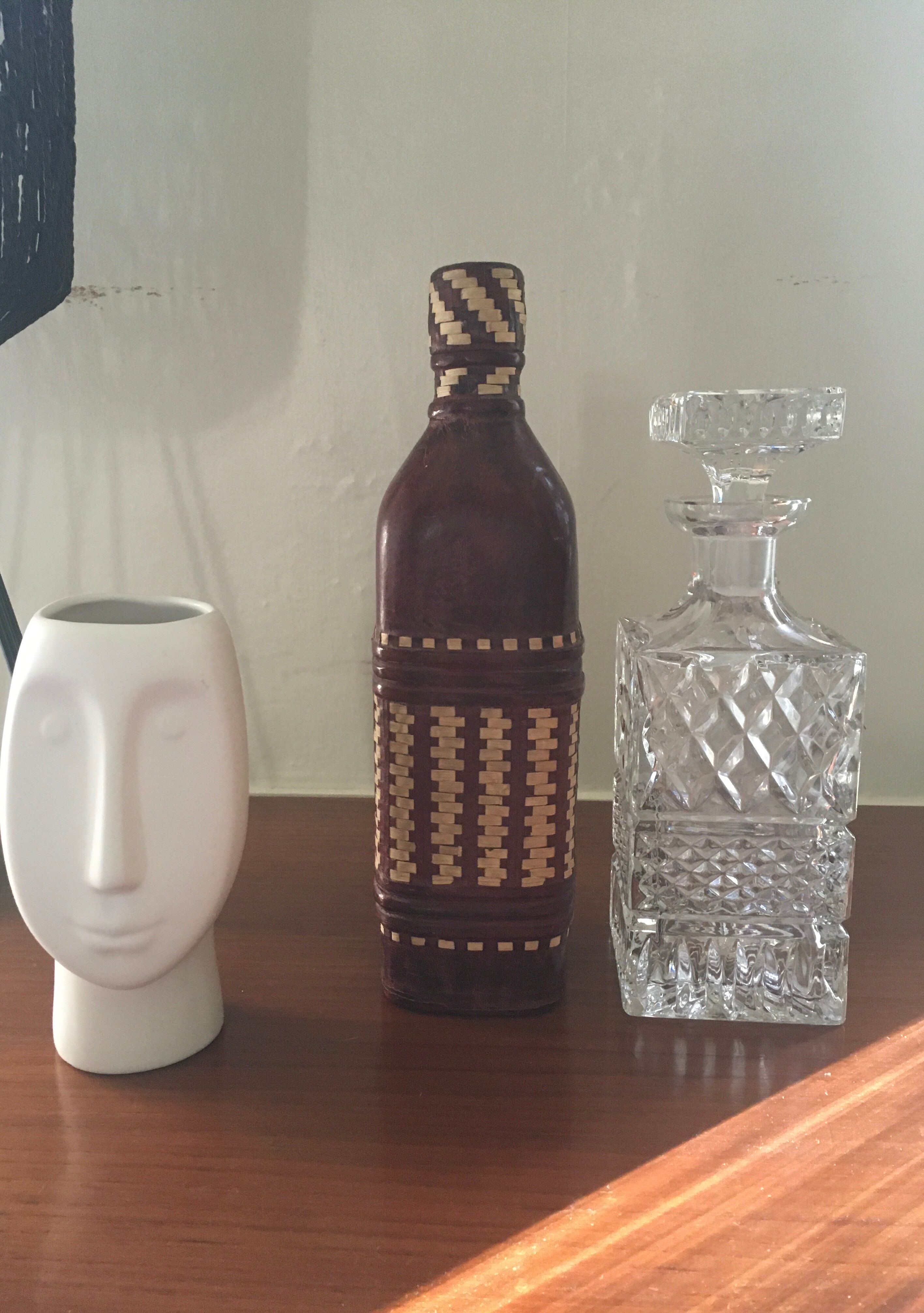 Crystal whisky carafe