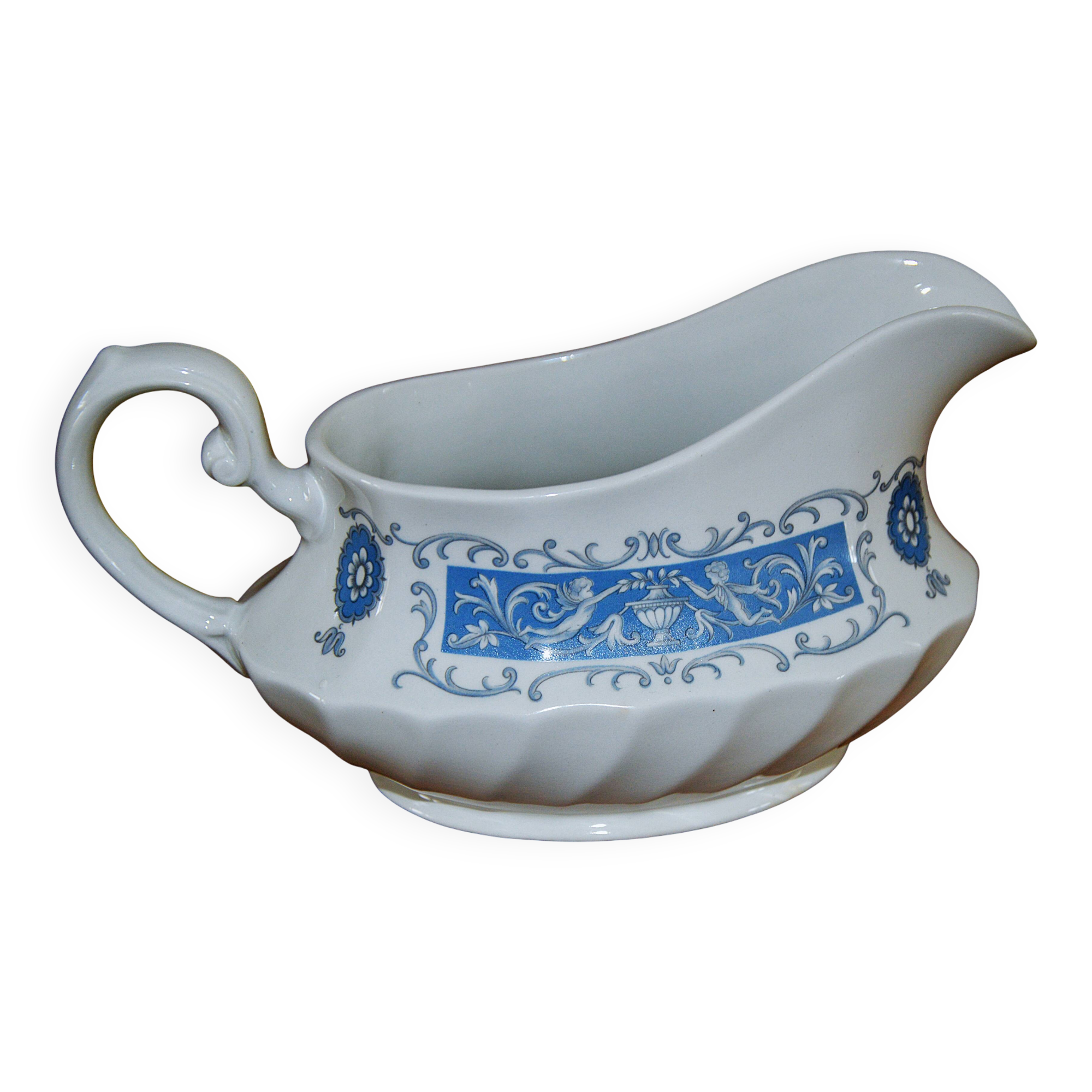 vintage old sauce boat Portland made in England