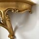 Console murale style baroque