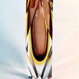 Sommerso Murano Three-Layer Vase – 1970s