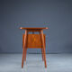 Mid-century teak desk by Gunnar Nielsen for Tibergaard, Denmark 1960s