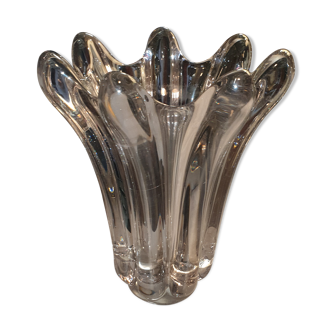 Vintage crystal vase