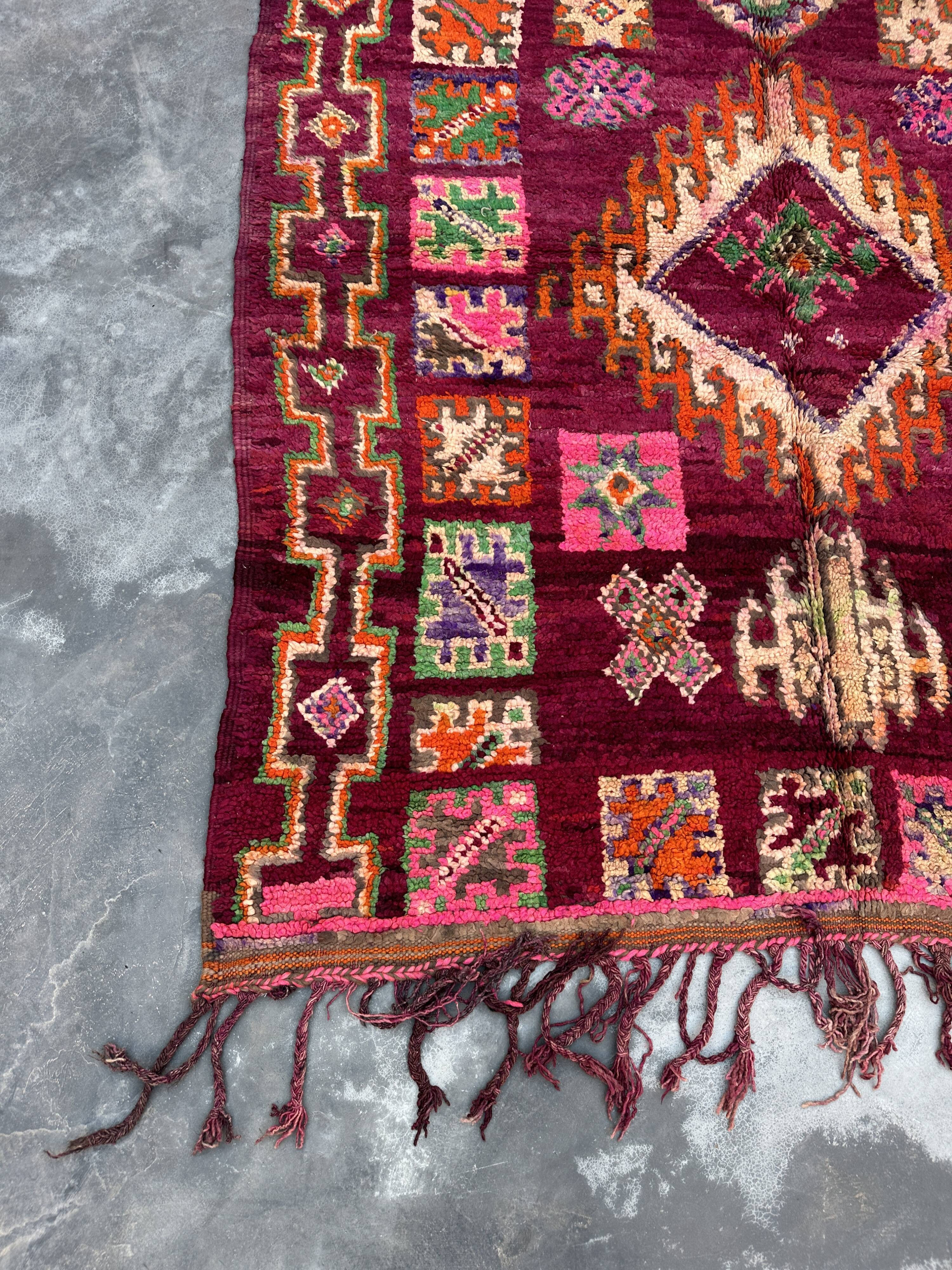 Moroccan carpet - 167 x 333 cm