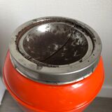 Vintage orange-footed ashtray