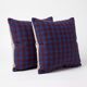 Set of 2 vintage kilim cushion covers 48x48 cm