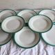 8 assiettes à dessert Galvani Italy