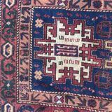 Tapis ancien caucasien chirwan 19eme fait main 76x120 cm